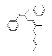 homo-neral diphenyl dithioacetal结构式