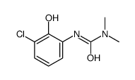 3-(3-chloro-2-hydroxyphenyl)-1,1-dimethylurea结构式