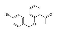 2'-(4-BROMOBENZYLOXY)ACETOPHENONE结构式