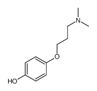 4-[3-(dimethylamino)propoxy]phenol结构式