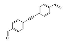4-[2-(4-formylphenyl)ethynyl]benzaldehyde结构式