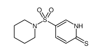 5-(PIPERIDIN-1-YLSULFONYL)PYRIDINE-2-THIOL Structure