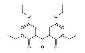 3-oxo-pentane-1,2,4,5-tetracarboxylic acid tetraethyl ester结构式