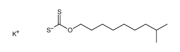 potassium O-isodecyl dithiocarbonate结构式