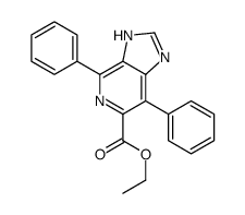 ethyl 4,7-diphenyl-3H-imidazo[4,5-c]pyridine-6-carboxylate Structure