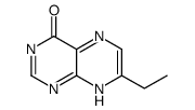 4(1H)-Pteridinone,7-ethyl-(9CI) Structure
