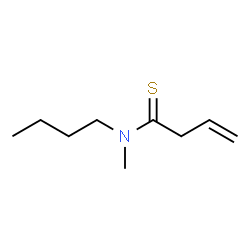 3-Butenethioamide,N-butyl-N-methyl- structure