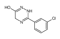 3-(3-chlorophenyl)-2,5-dihydro-1H-1,2,4-triazin-6-one结构式