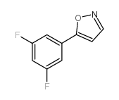 5-(3,5-二氟苯基)异唑结构式