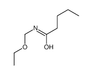 N-(ethoxymethyl)pentanamide结构式