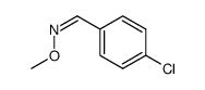 4-chloro-benzaldehyde O-methyl-cis-oxime Structure