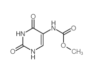 methyl N-(2,4-dioxo-1H-pyrimidin-5-yl)carbamate结构式