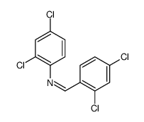 N,1-bis(2,4-dichlorophenyl)methanimine结构式