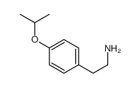 2-(4-isopropoxyphenyl)ethanamine structure