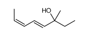 3-methylocta-4,6-dien-3-ol Structure