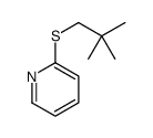 2-(2,2-dimethylpropylsulfanyl)pyridine Structure