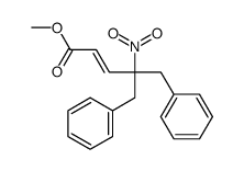 methyl 4-benzyl-4-nitro-5-phenylpent-2-enoate Structure