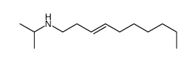N-propan-2-yldec-3-en-1-amine Structure