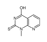 1-methyl-2-sulfanylidenepyrido[2,3-d]pyrimidin-4-one Structure