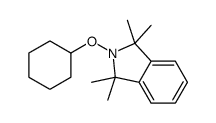 2-cyclohexyloxy-1,1,3,3-tetramethylisoindole Structure