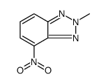 2H-Benzotriazole, 2-methyl-4-nitro Structure