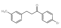 4'-BROMO-3-(3-METHYLPHENYL)PROPIOPHENONE结构式
