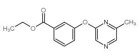 ethyl 3-(6-methylpyrazin-2-yl)oxybenzoate Structure