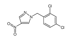 1-(2,4-DICHLORO-BENZYL)-4-NITRO-1H-PYRAZOLE结构式