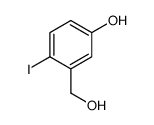 3-(Hydroxymethyl)-4-iodophenol Structure