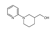 (1-pyridin-2-ylpiperidin-3-yl)methanol结构式