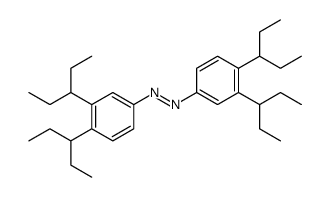 bis[3,4-di(pentan-3-yl)phenyl]diazene Structure