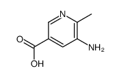 5-amino-6-methylpyridine-3-carboxylic acid Structure