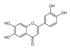 6,7,3',4'-tetrahydroxyflavone Structure