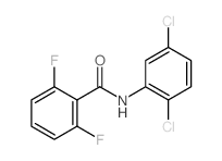 N-(2,5-Dichlorophenyl)-2,6-difluorobenzamide结构式