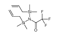 N,N-bis[dimethyl(prop-2-enyl)silyl]-2,2,2-trifluoroacetamide结构式