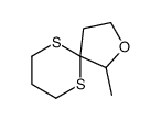 1-methyl-2-oxa-6,10-dithiaspiro[4.5]decane结构式