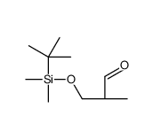 (2R)-3-[tert-butyl(dimethyl)silyl]oxy-2-methylpropanal Structure