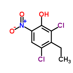 2,4-Dichloro-3-ethyl-6-nitrophenol picture