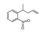 1-nitro-2-(pent-4-en-2-yl)benzene Structure