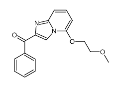 [5-(2-Methoxyethoxy)imidazo[1,2-a]pyridin-2-yl] (phenyl)methanone结构式