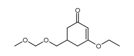 3-ethoxy-5-(methoxymethoxymethyl)cyclohex-2-enone结构式