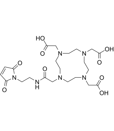 Maleimide-DOTA structure