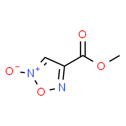 1,2,5-Oxadiazole-3-carboxylicacid,methylester,5-oxide(9CI)结构式