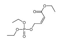 ethyl 4-diethoxyphosphoryloxybut-2-enoate结构式
