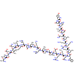 (Nle8·21,Tyr34)-pTH (1-34) amide (rat) structure