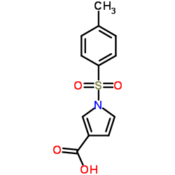 1-tosyl-1H-pyrrole-3-carboxylic acid Structure