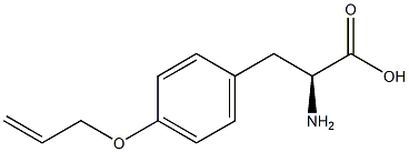 O-烯丙基-L-酪氨酸结构式