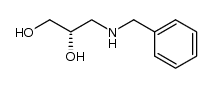 (2S)-3-(benzylamino)-1,2-propanediol结构式