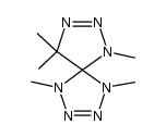 1,4,3',5'-Tetrahydro-1,4,3',5',5'-pentamethylspiro[5H-tetrazol-5,4'-[4H][1,2,3]triazol] Structure