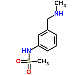 N-{3-[(Methylamino)methyl]phenyl}methanesulfonamide Structure